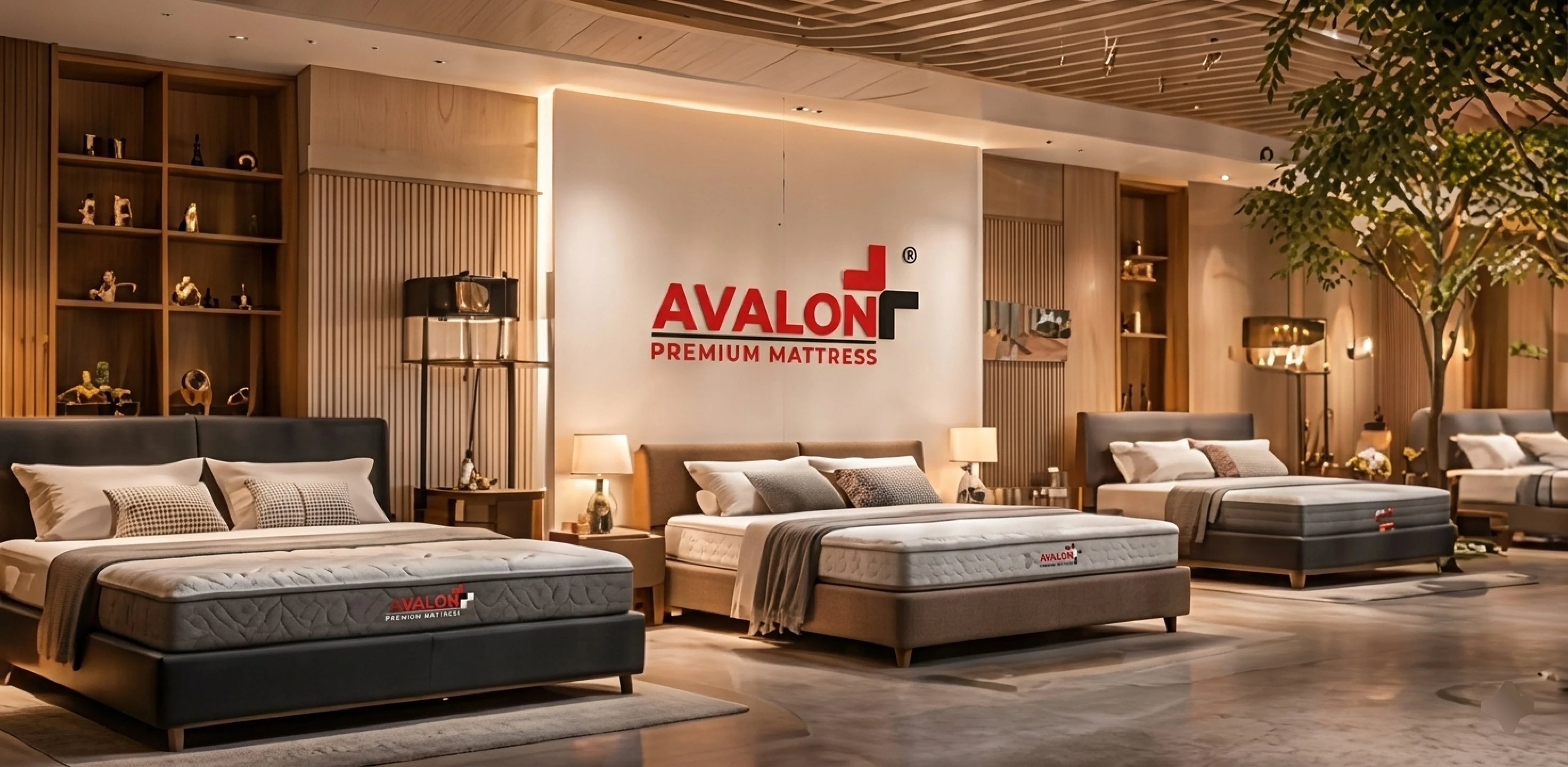 Avalon premium mattress showroom